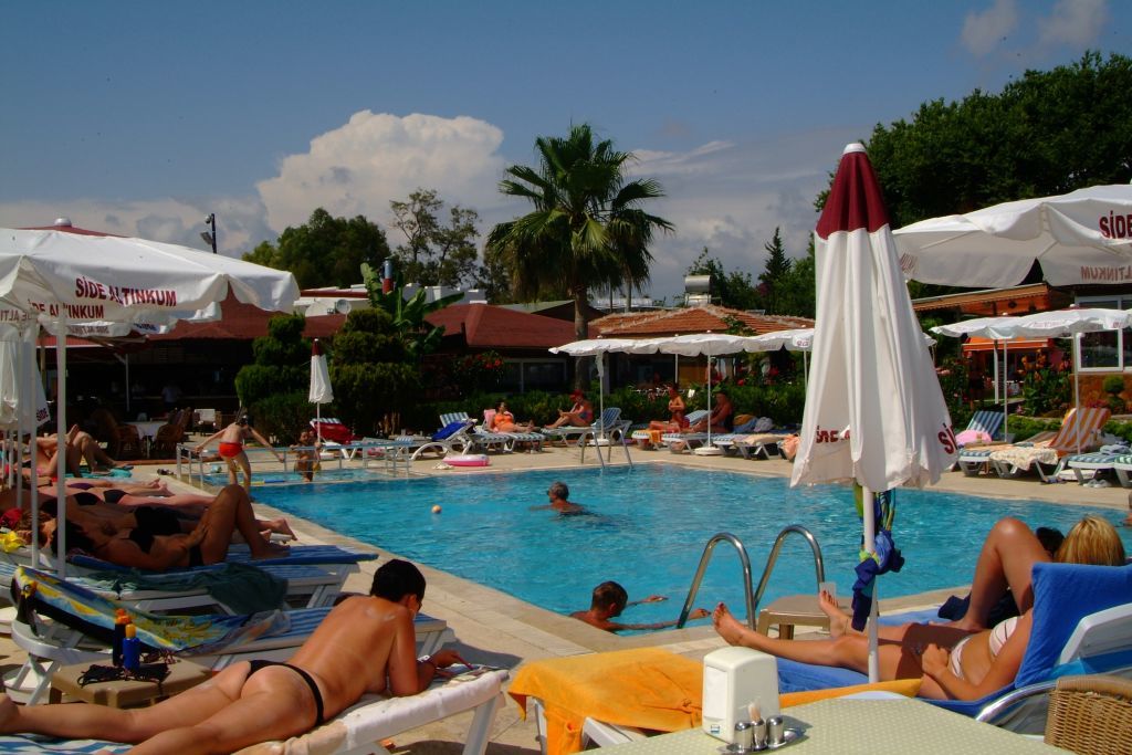 Altinkum Bungalows Сиде Екстериор снимка